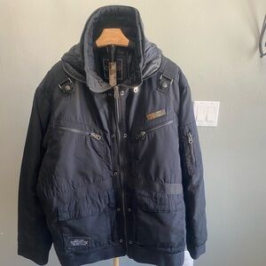 COOGI Black Puffer Jacket